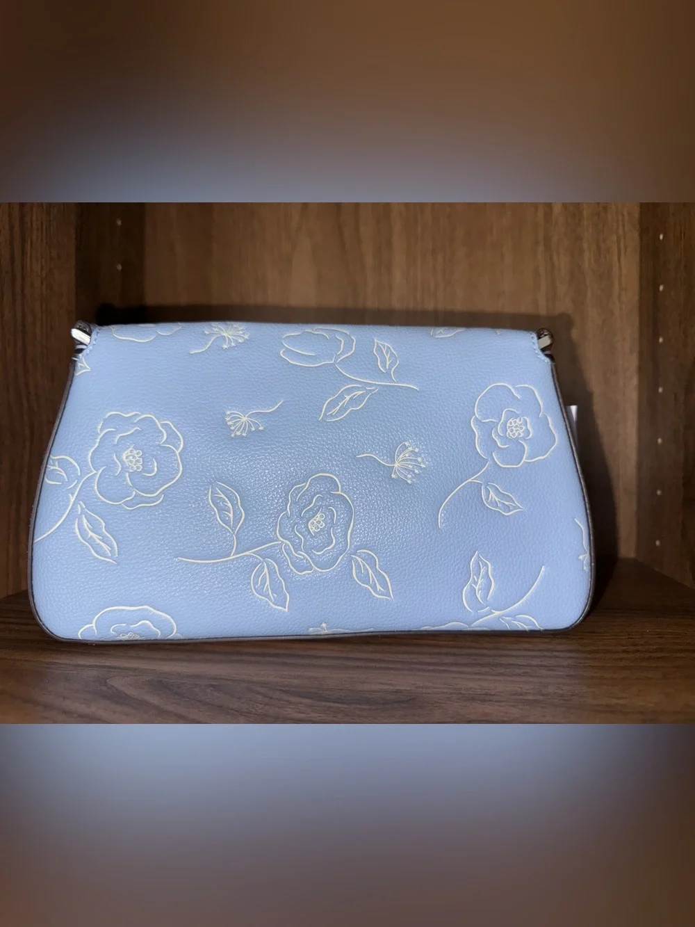 NWT Blue Floral Kate Spade Cross Body